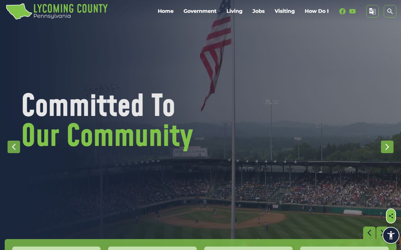 Lycoming County Prison page for intake and 72 hour booking processing in Lycoming County